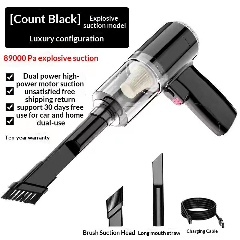 Small And Portable Household Car Vacuum Cleaner