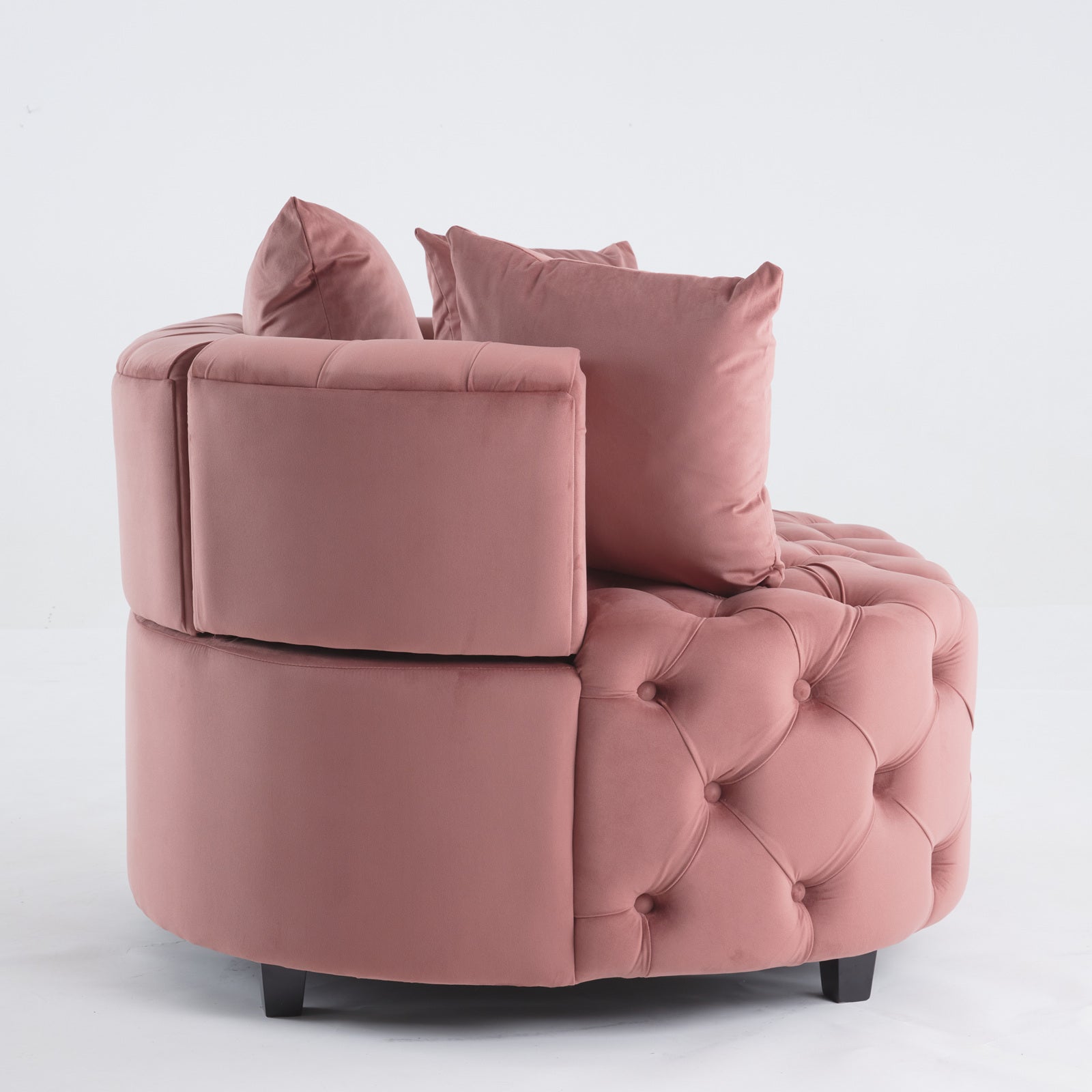 A&A Furniture,Accent Chair  Classical Barrel Chair For Living Room  Modern Leisure Sofa Chair