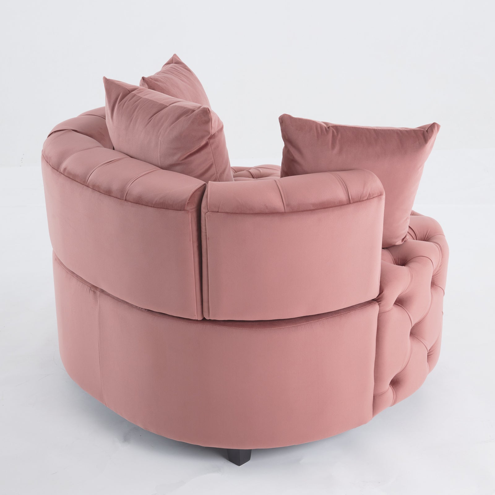 A&A Furniture,Accent Chair  Classical Barrel Chair For Living Room  Modern Leisure Sofa Chair