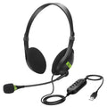 Kebidu Wired Headset with Microphone – USB & 3.5mm