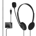 Virwir USB Wired Headset with Noise-Cancelling Mic
