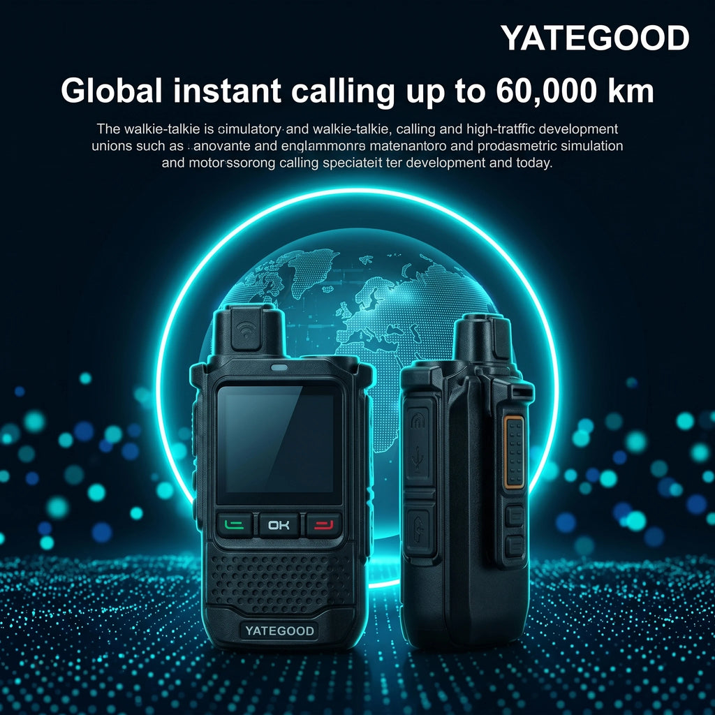 YATEGOOD G650 4G/5G Walkie Talkie – No Distance Limit