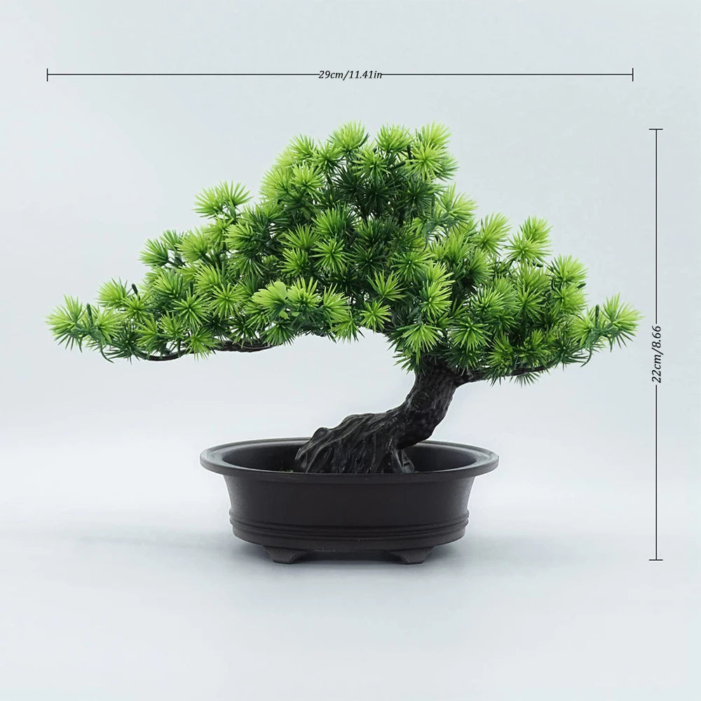 Artificial Bonsai Tree – Desk & Shelf Decor
