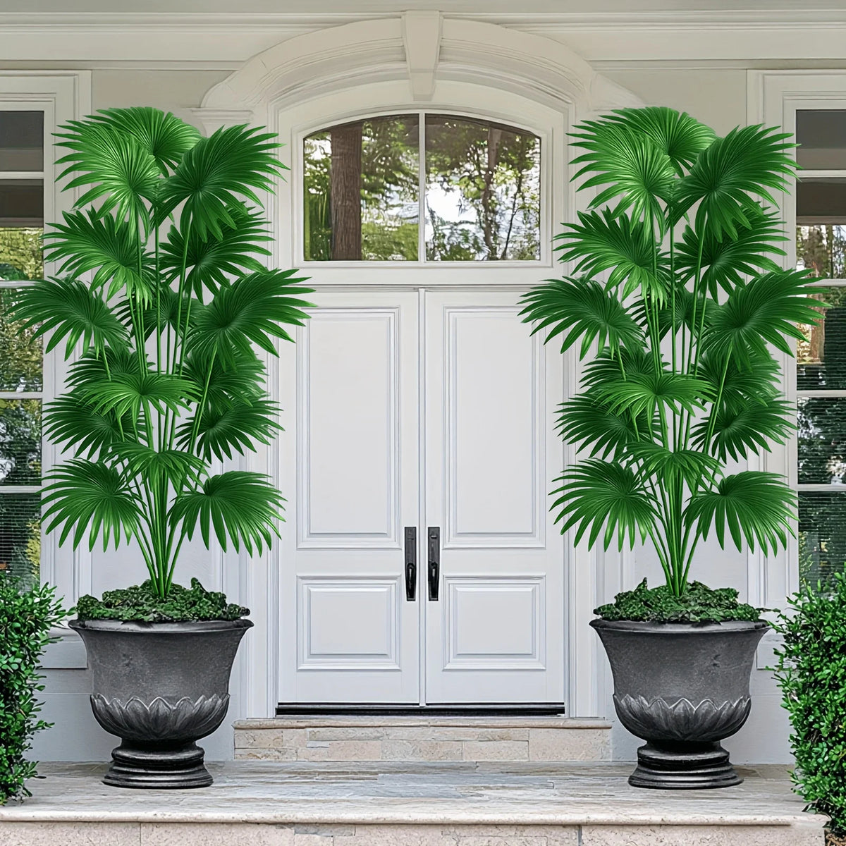 Tall Artificial Palm Tree – 43" Indoor & Outdoor
