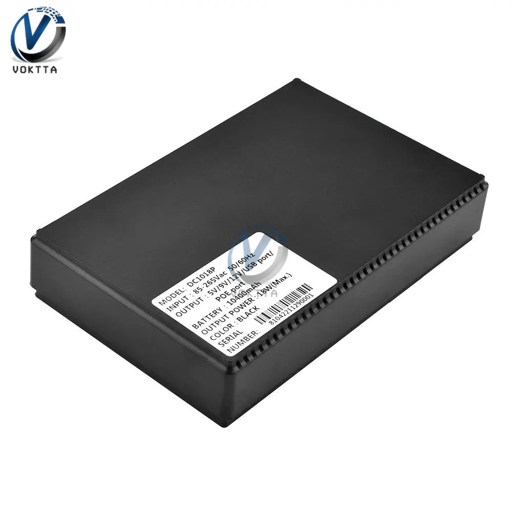 10400mAh Mini UPS Power Bank — 18W Backup for Routers, Cameras & Smart Devices