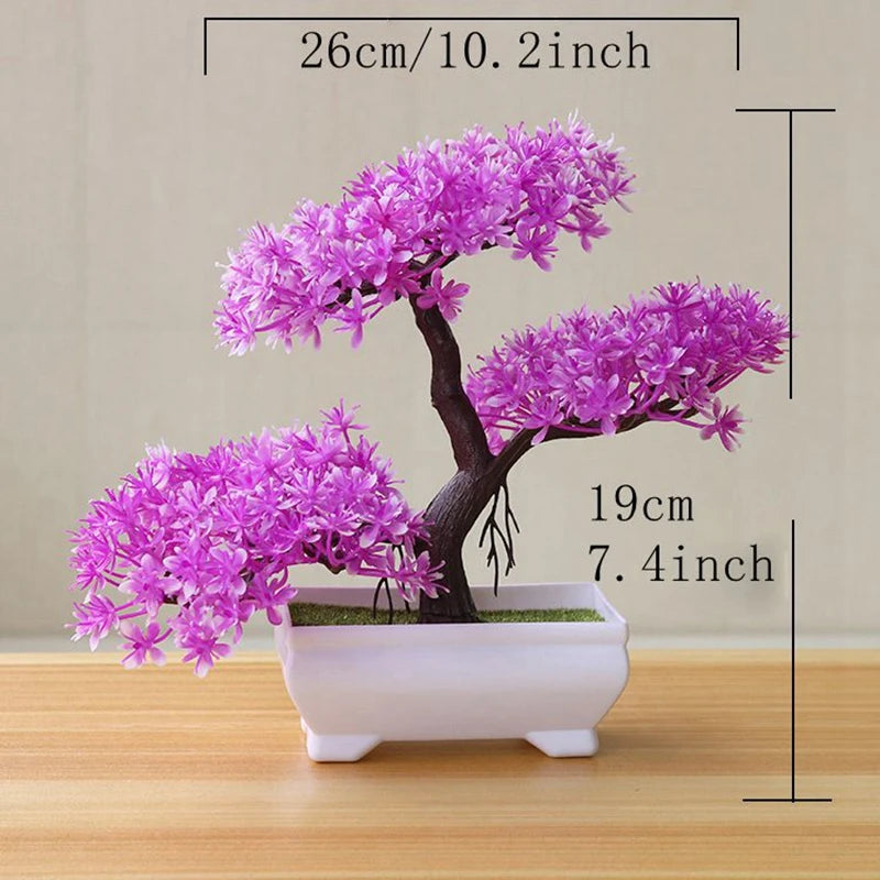 Artificial Potted Bonsai Plant – 7 Colors