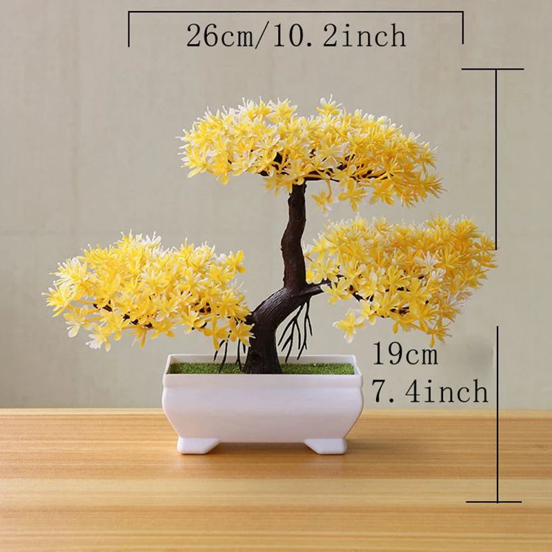 Artificial Potted Bonsai Plant – 7 Colors