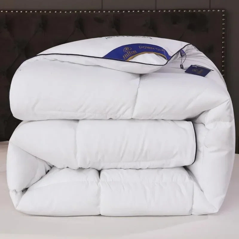 All-Season Quilted Comforter – Twin/Single Size (1.5×2m) | Soft Cotton Fiber Fill