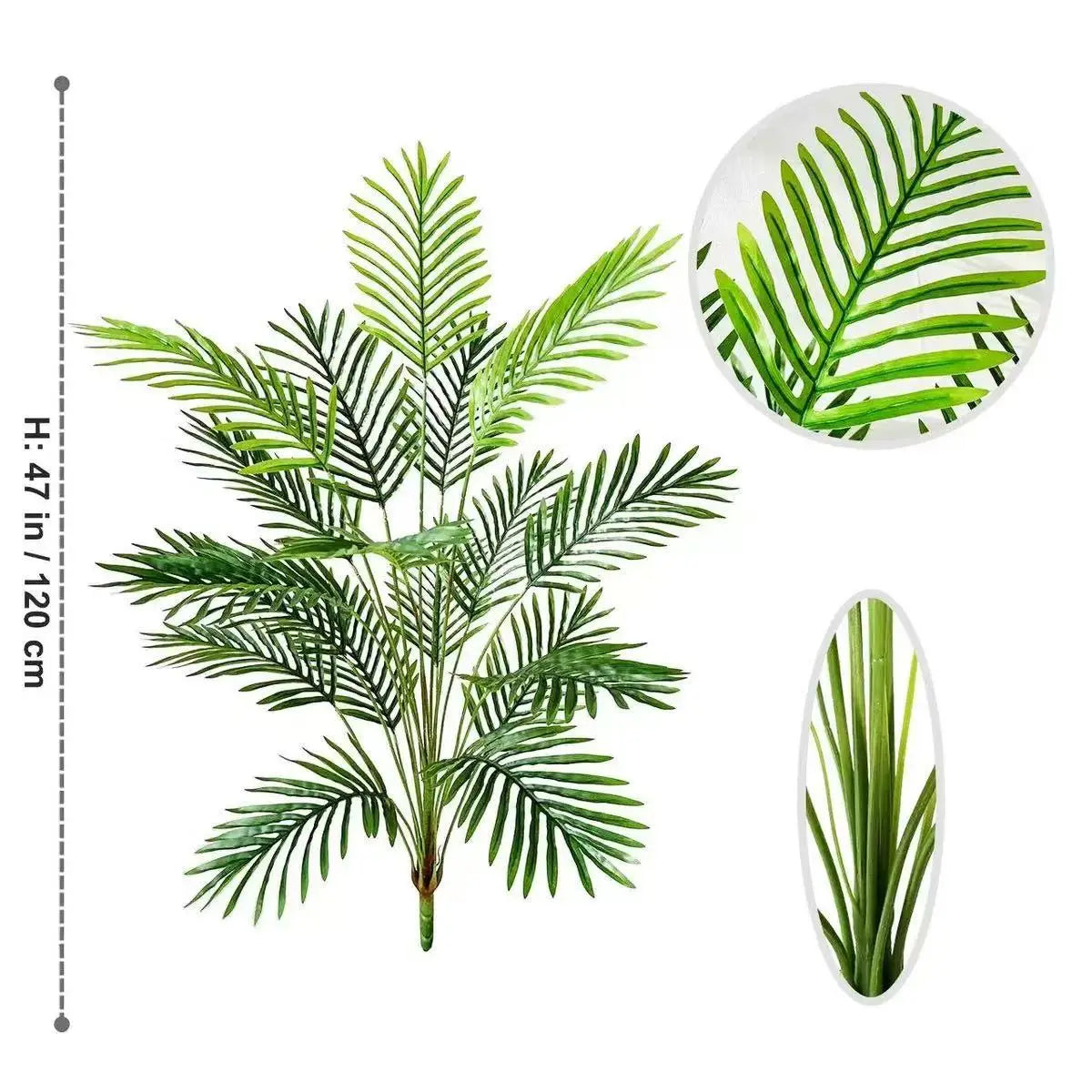 Large Artificial Palm Tree for Home Decor