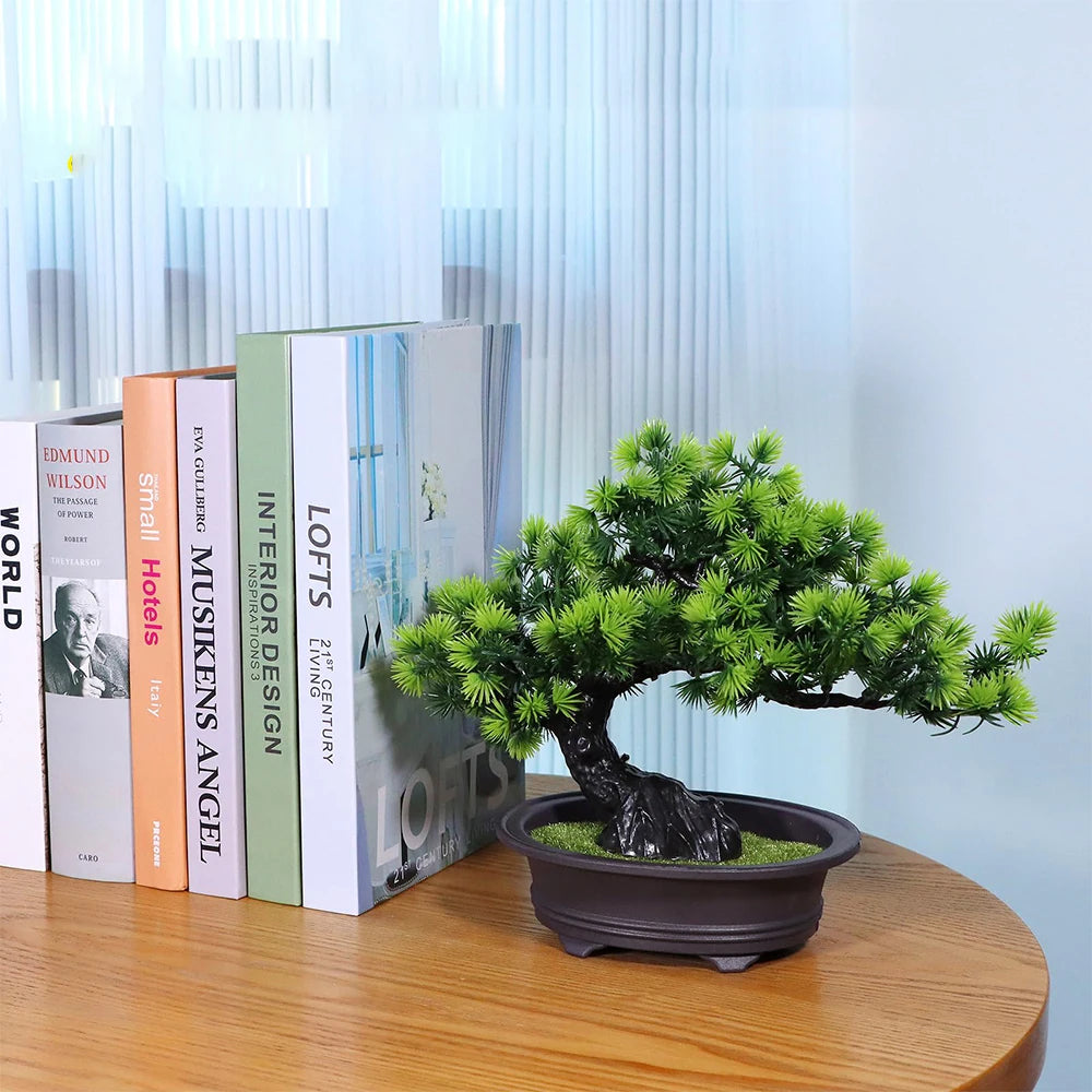 Artificial Bonsai Tree – Desk & Shelf Decor