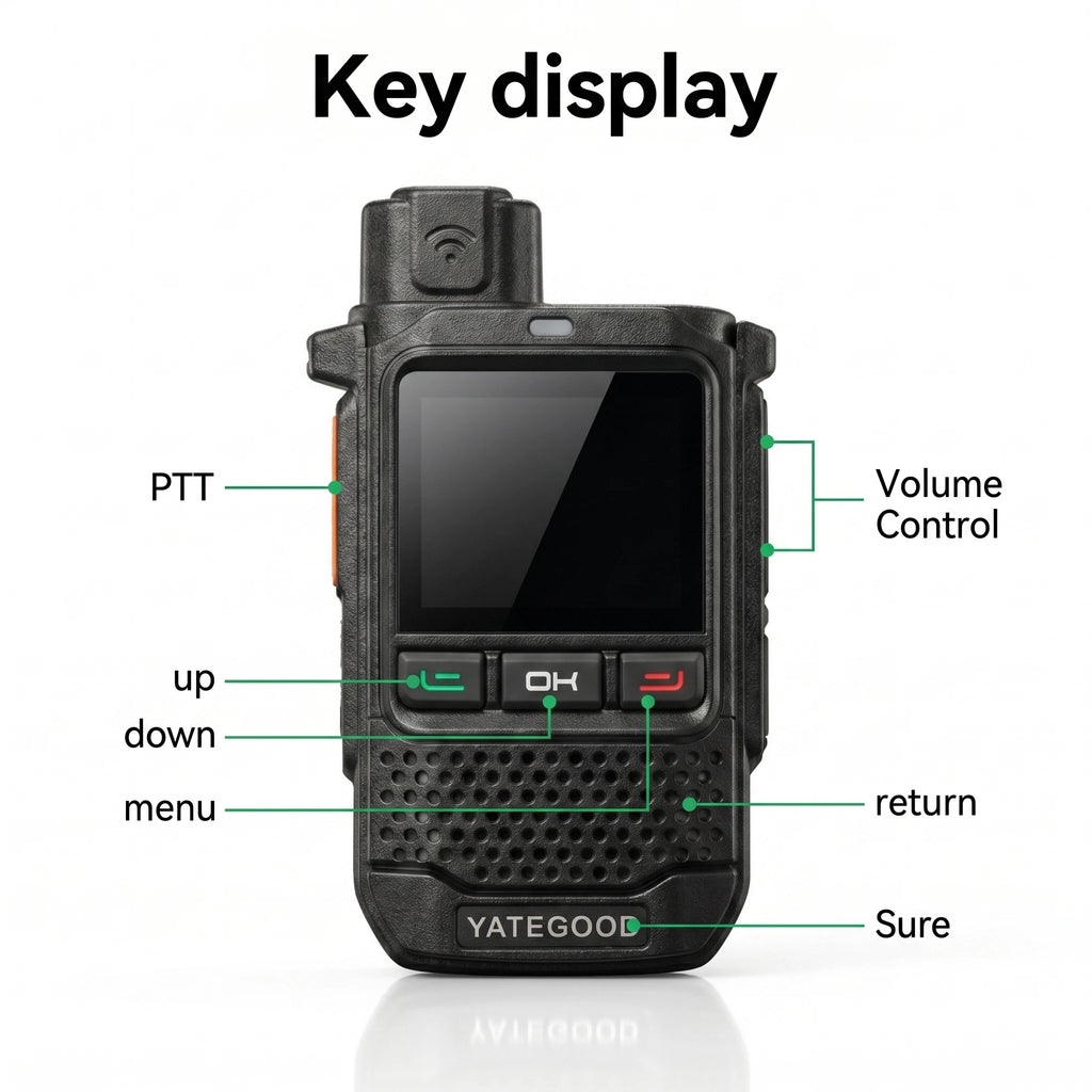 YATEGOOD G650 4G/5G Walkie Talkie – No Distance Limit