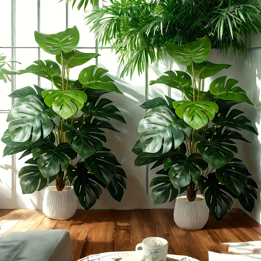 Artificial Monstera Palm Tree – Realistic Indoor Plant