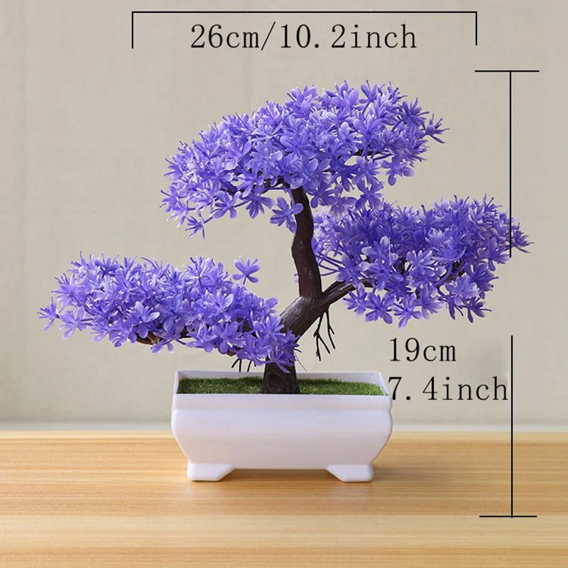 Artificial Potted Bonsai Plant – 7 Colors