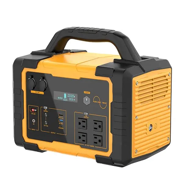 1000W Portable Power Station – 1024Wh LiFePO4 Solar Generator