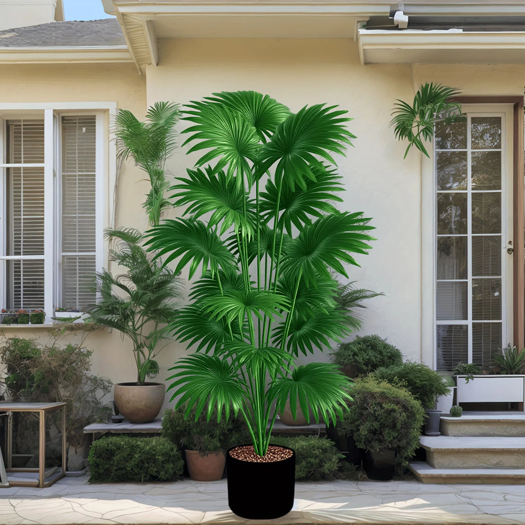 Tall Artificial Palm Tree – 43" Indoor & Outdoor