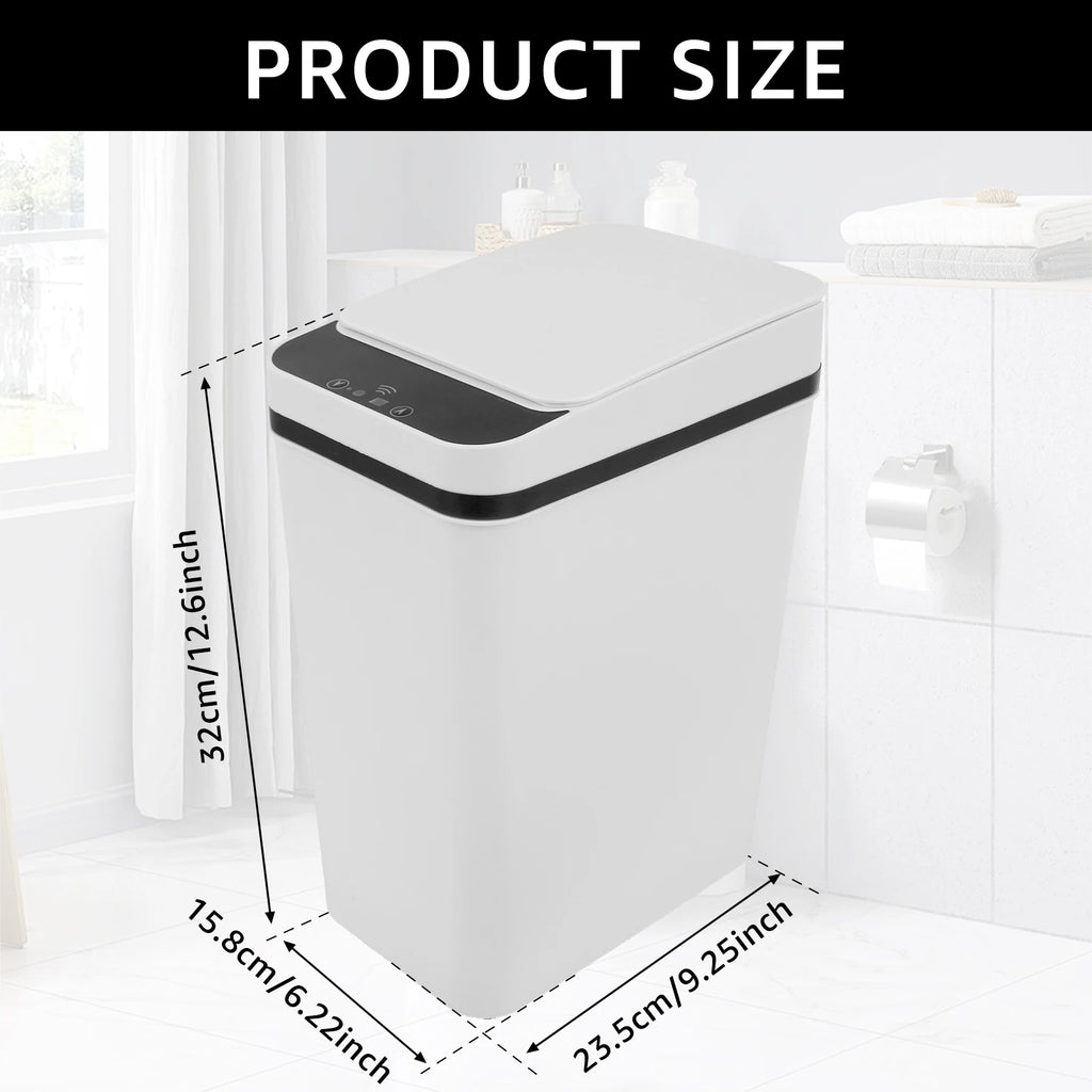 12L Automatic Infrared Sensor Trash Can – Touchless