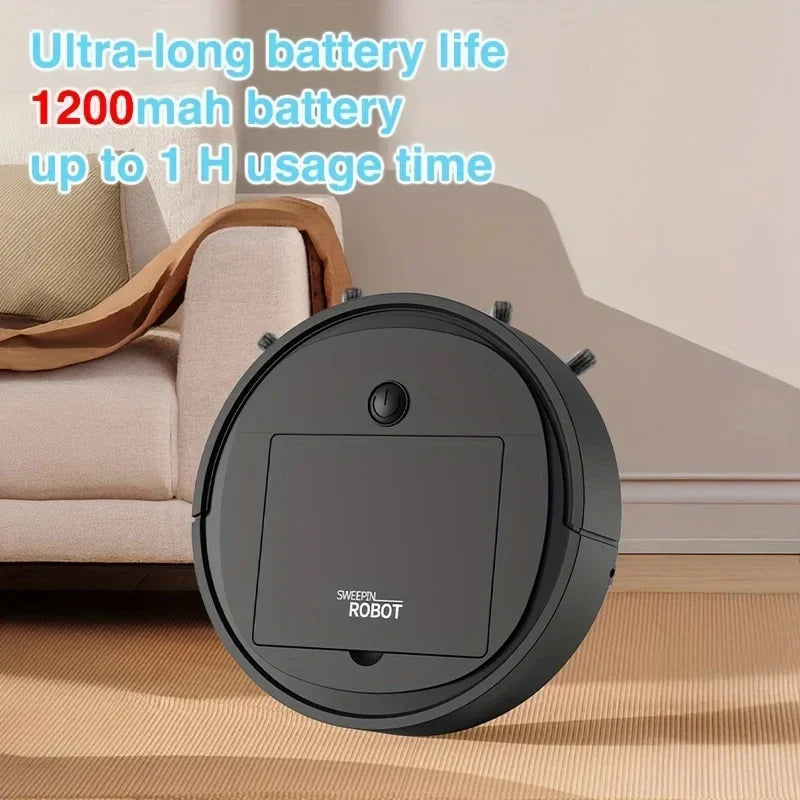 3-in-1 Smart Robot Vacuum – 4000Pa, Sweep, Mop & Vacuum