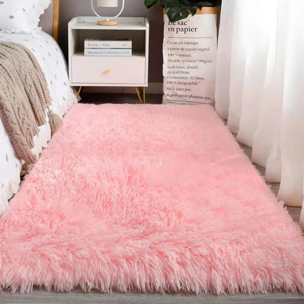 Soft Plush Tie-Dye Carpet – Non-Slip, Multi-Size