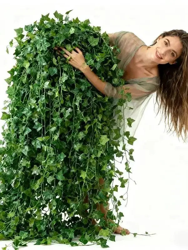 Artificial Ivy Garland – 12-Pack, 9.6m Total