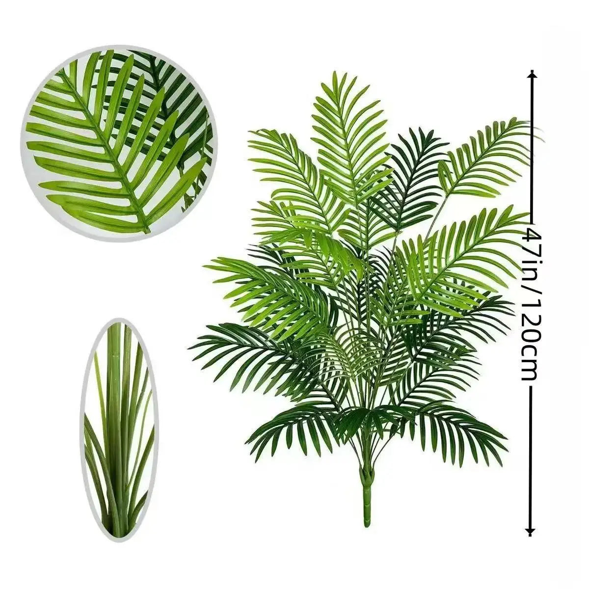 Large Artificial Palm Tree for Home Decor
