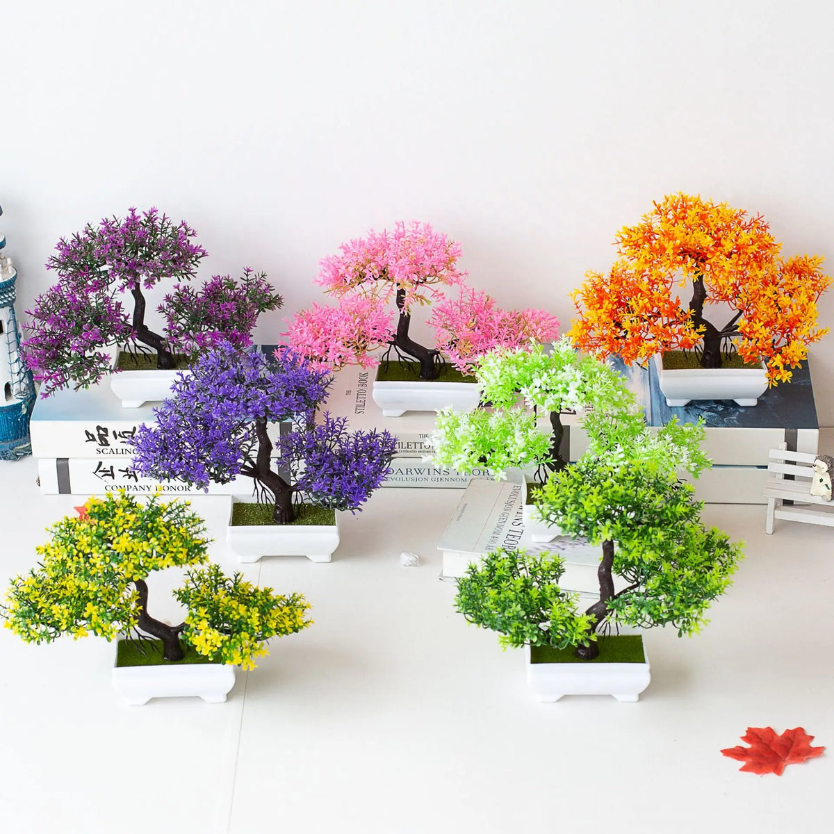 Artificial Potted Bonsai Plant – 7 Colors