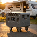5120Wh Portable Power Station – Solar Generator with Pure Sine Wave