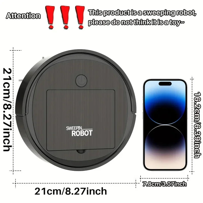 3-in-1 Smart Robot Vacuum – 4000Pa, Sweep, Mop & Vacuum
