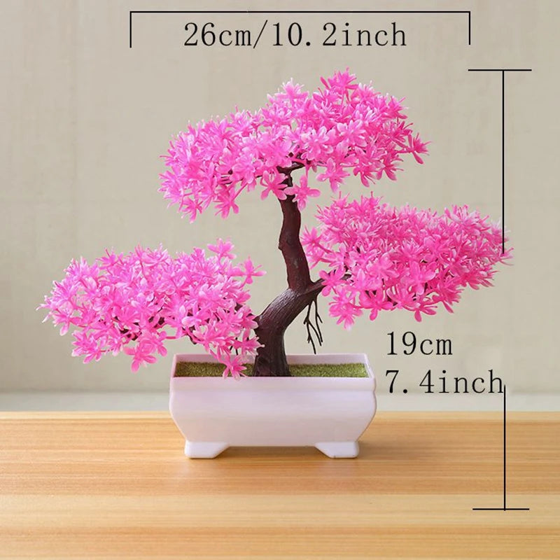Artificial Potted Bonsai Plant – 7 Colors