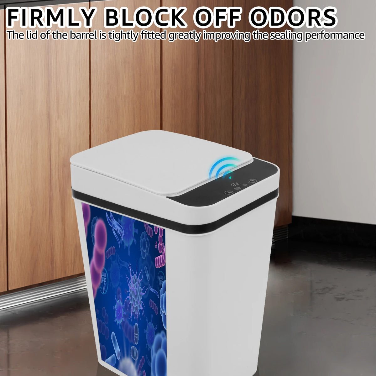 12L Automatic Infrared Sensor Trash Can – Touchless