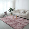 Soft Plush Tie-Dye Carpet – Non-Slip, Multi-Size