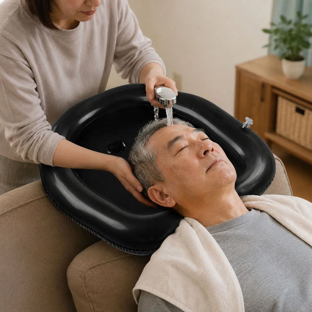 Inflatable Hair Washing Basin – Accessible, Portable
