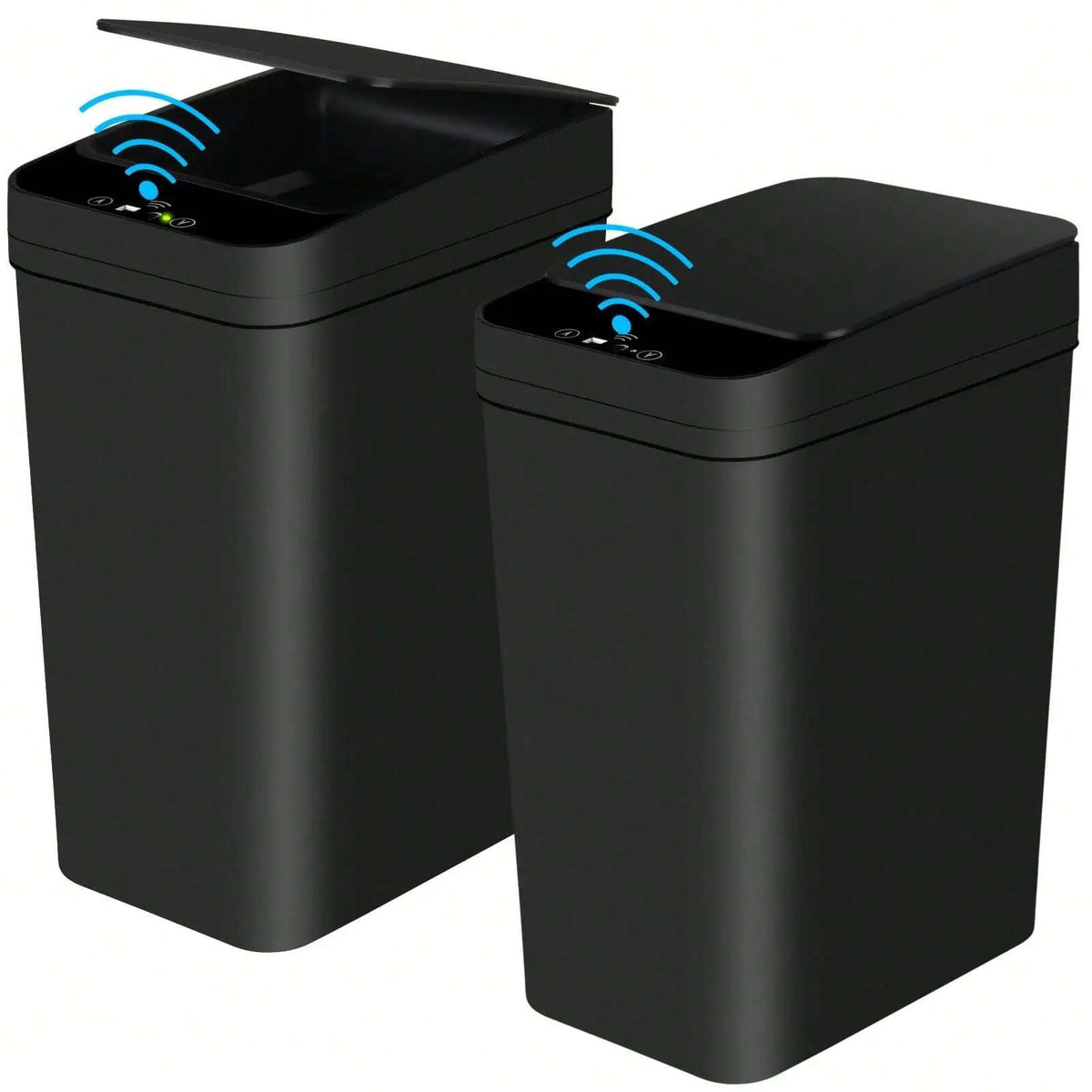 Smart Motion Sensor Trash Can 2-Pack – 8L, Touchless