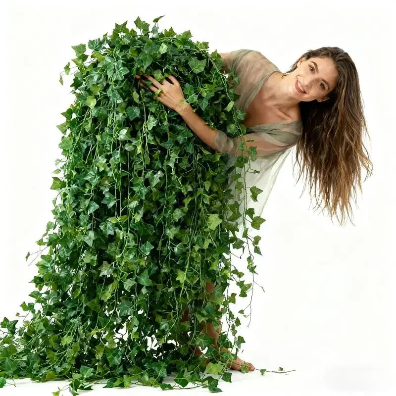 Artificial Ivy Garland – 12-Pack, 9.6m Total