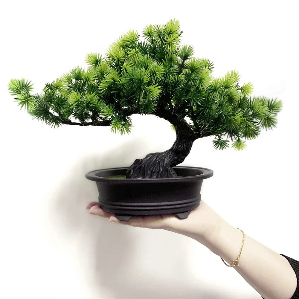 Artificial Bonsai Tree – Desk & Shelf Decor