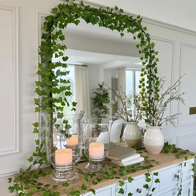 Artificial Ivy Garland – 12-Pack, 9.6m Total