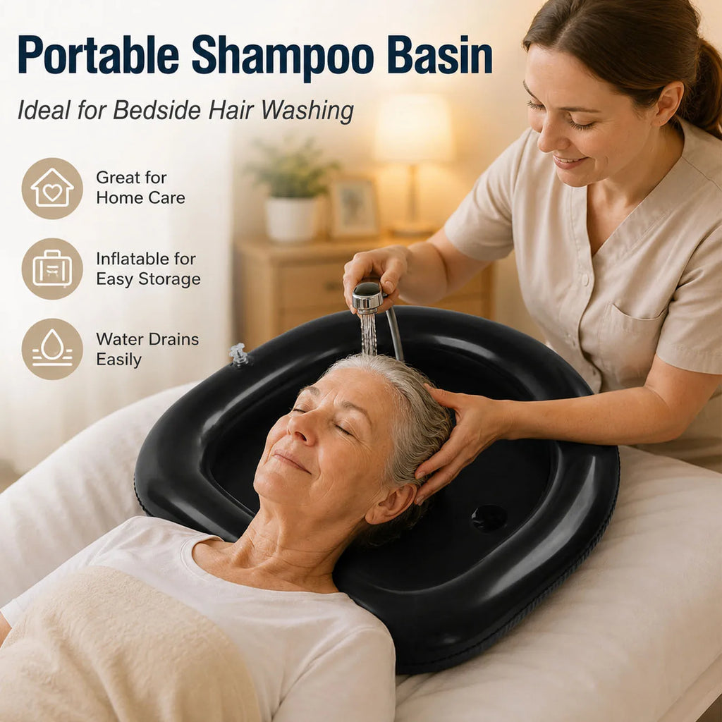 Inflatable Hair Washing Basin – Accessible, Portable