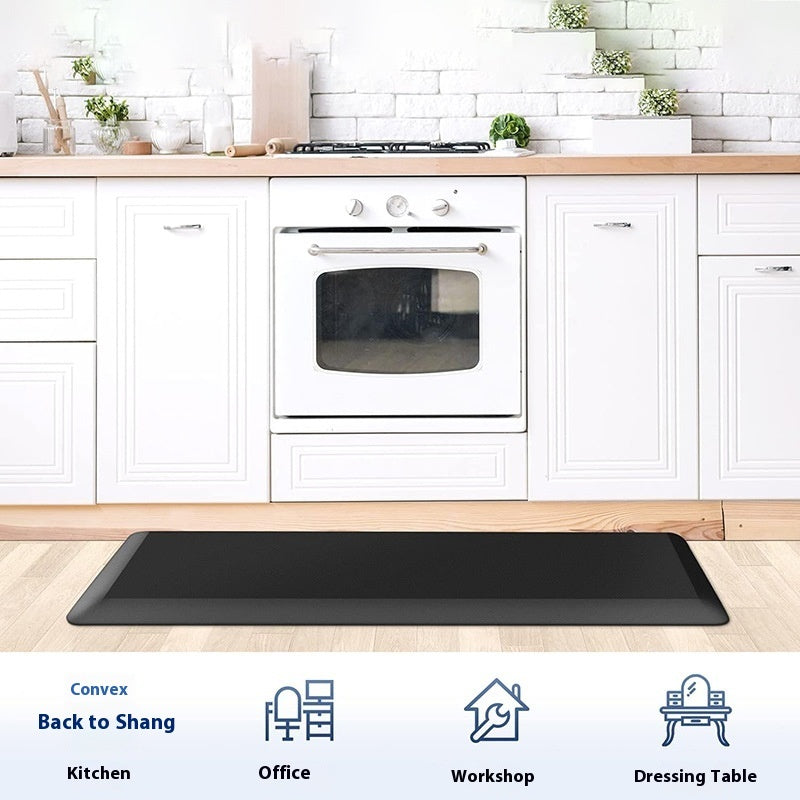 Kitchen Oil-proof Waterproof Floor Mat PVC Thickening